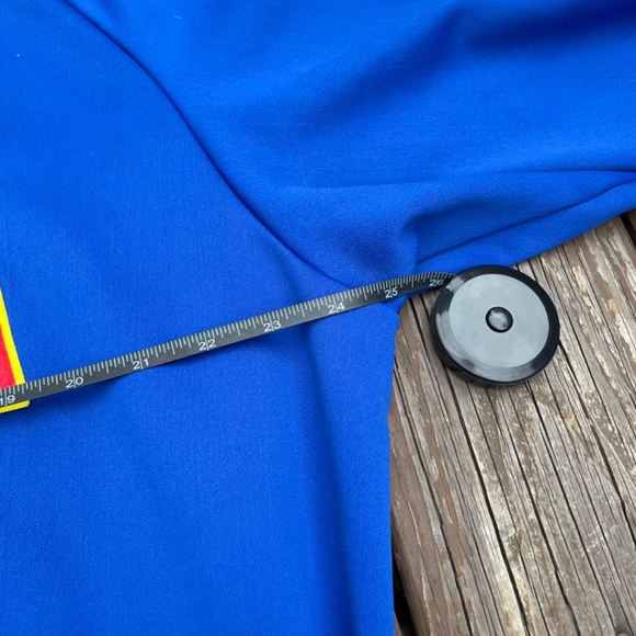 Vintage Upcycled Asics Tiger Colombia 'SuckaFreeCertified' Track Jacket - Picture 6 of 9